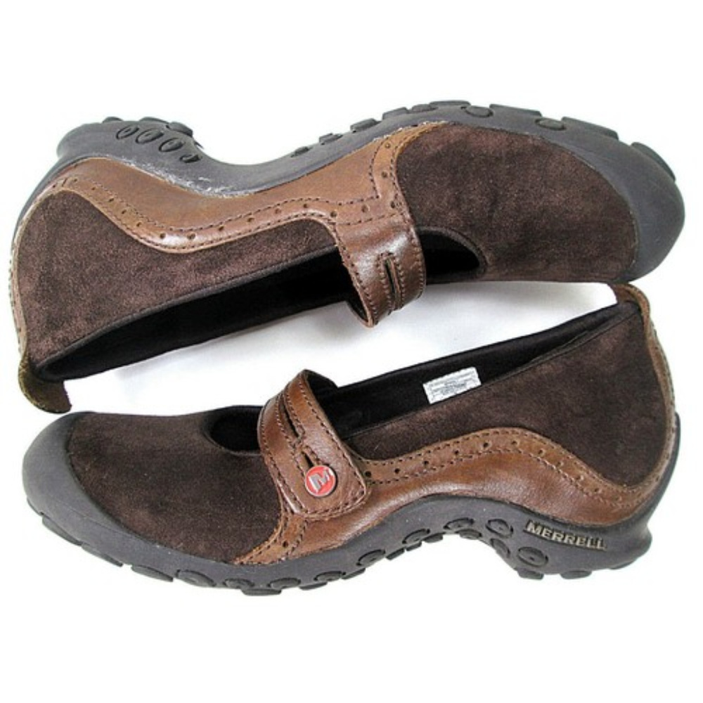 Merrell Plaza Bandeau Mj Leather Suede Mary Janes View 6